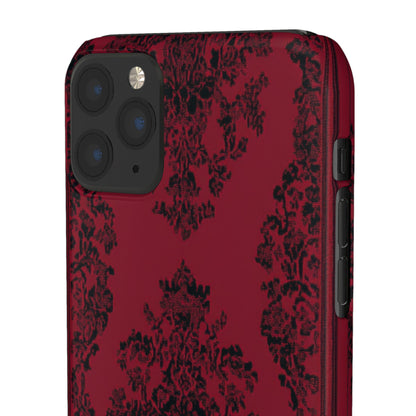 Gothic Crimson Elegance iPhone 11 - Slim Phone Case