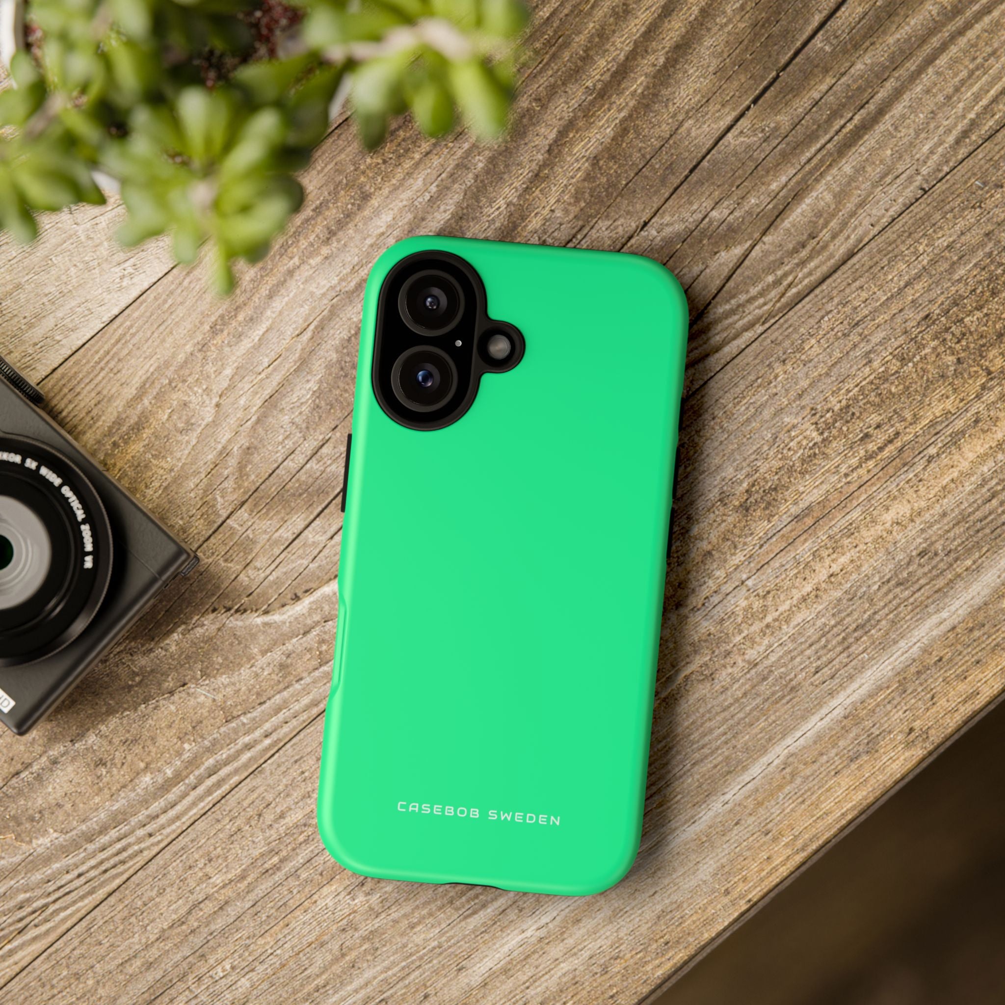 Medium Spring Green iPhone 16 - Tough Phone Case