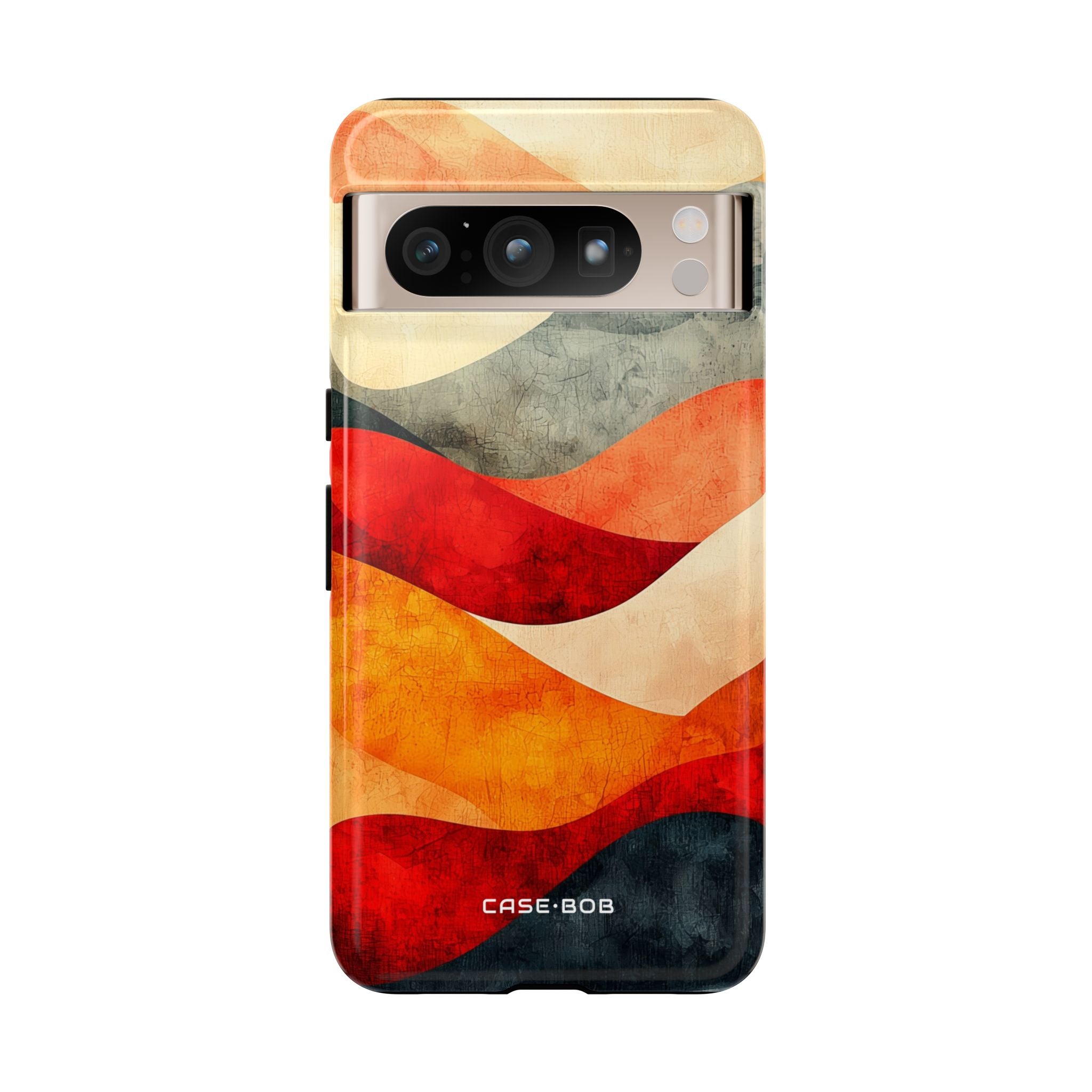 Cracked Wave Sunset Google Pixel 8 Pro Case - Tough