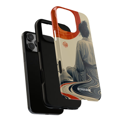 Tranquil Harmony: Modern Nihon Art - for iPhone 16