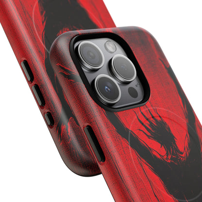 Crimson Despair iPhone 15 | Tough+ Phone Case