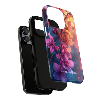 Surreal Flower Harmony iPhone 16 - Tough Phone Case