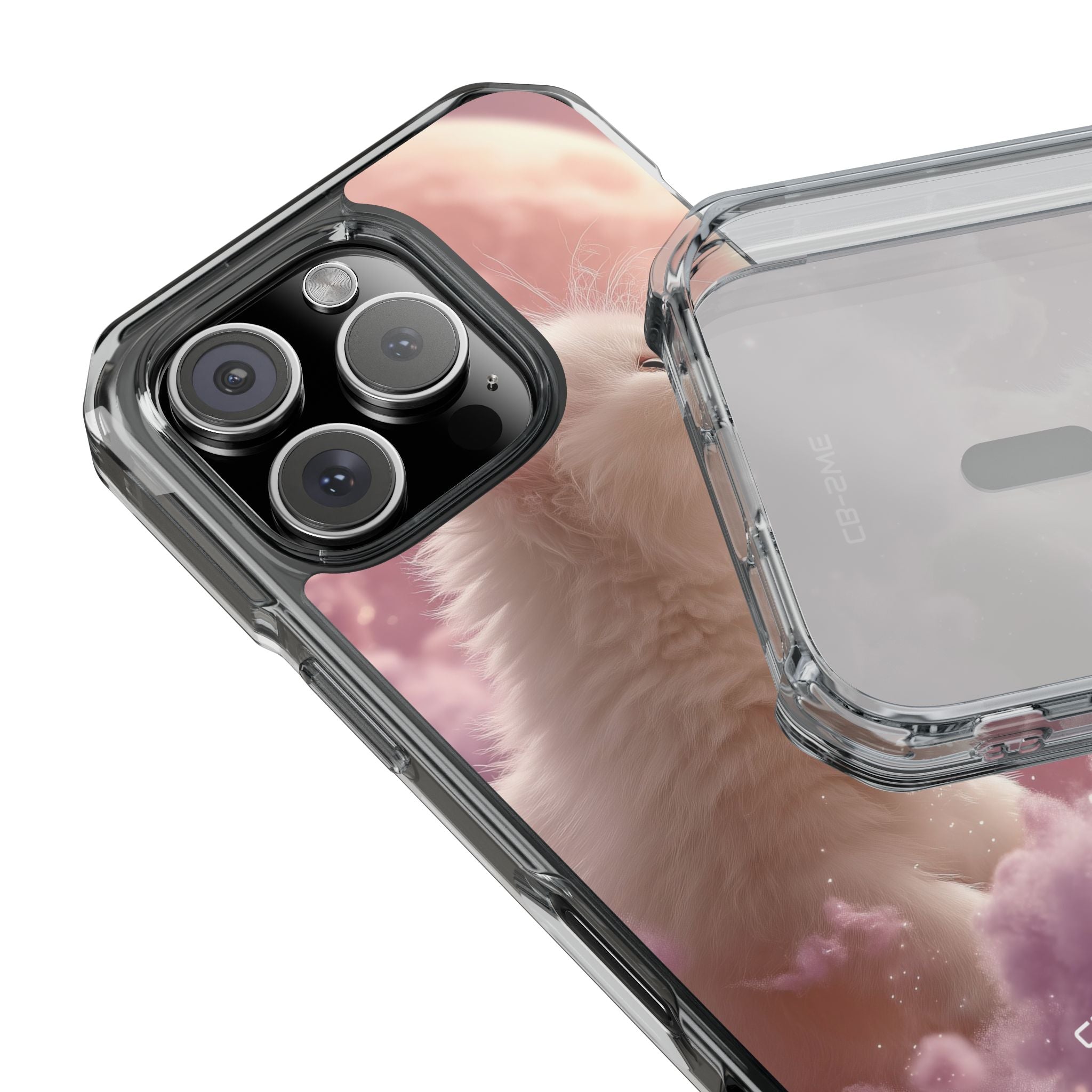 Lunar Cat Soars iPhone Case - Impact