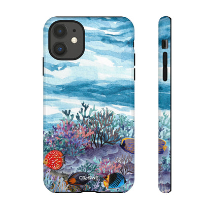 Aquatic Life Watercolors - iPhone Case
