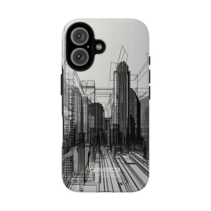 Urban Line Maze iPhone 16 - Tough
