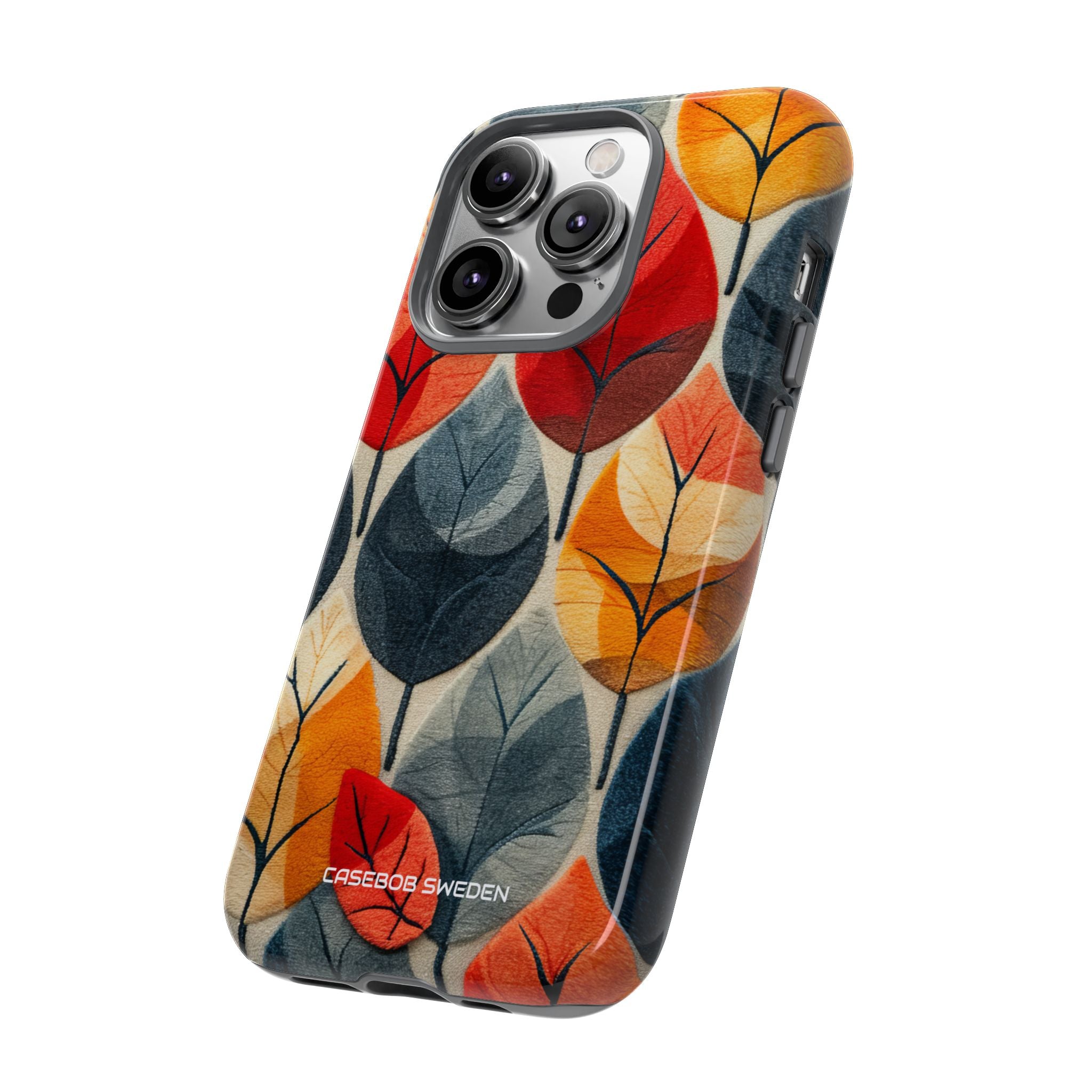 Autumn Leaf Design - Tough iPhone 14 Phone Case