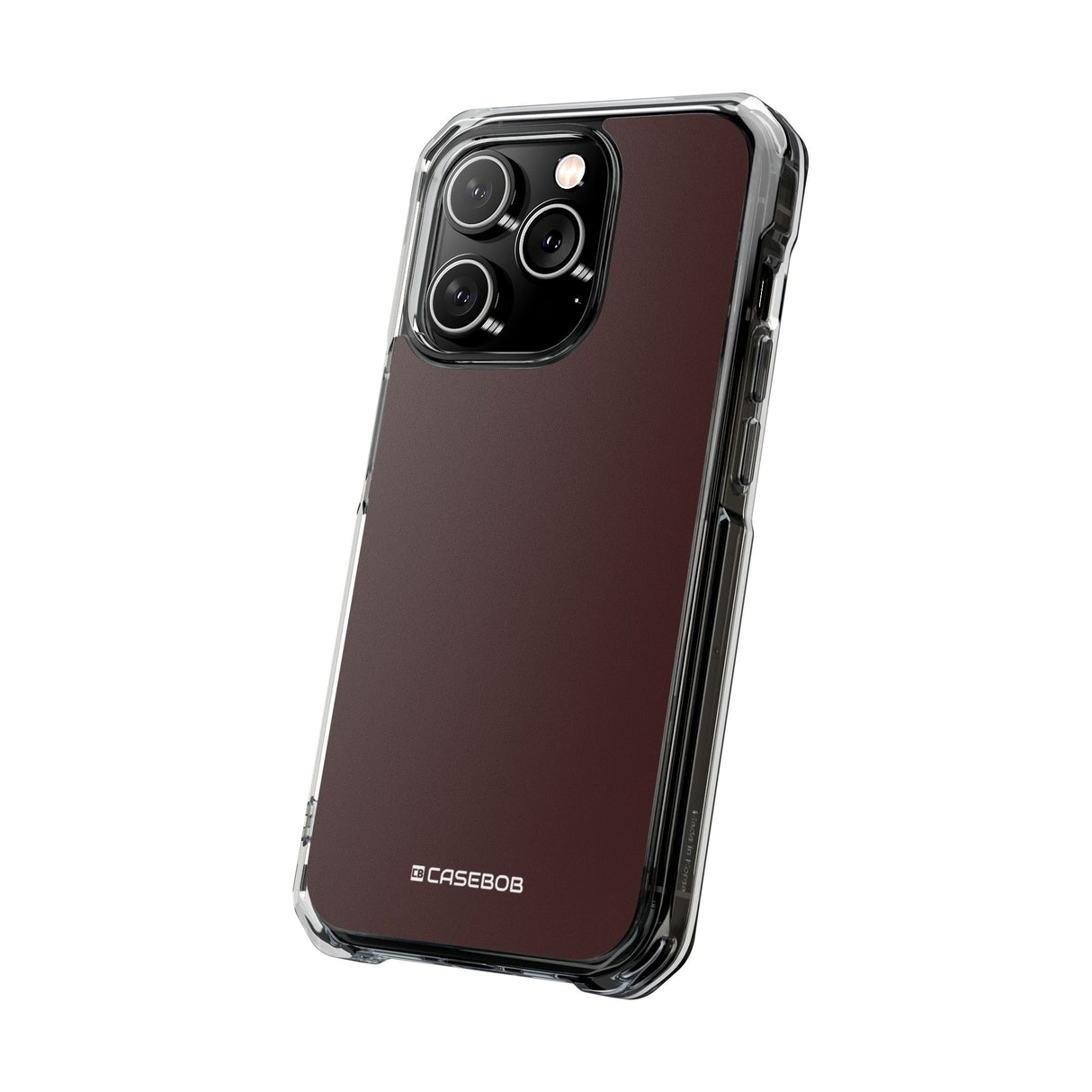 Dark Sienna | Phone Case for iPhone (Clear Impact Case - Magnetic)