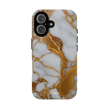 Golden Veins Flow - iPhone Case