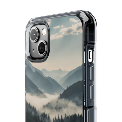 Misty Forest Embrace iPhone Case - Impact