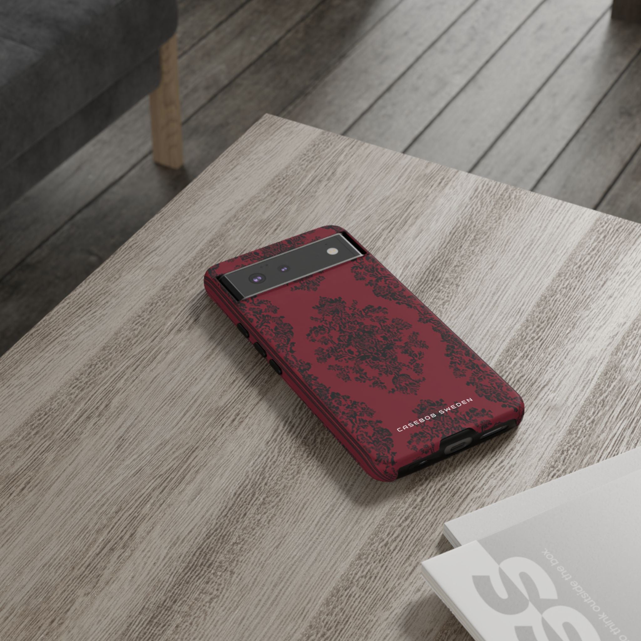 Gothic Crimson Elegance Google Pixel 6 - Tough Phone Case