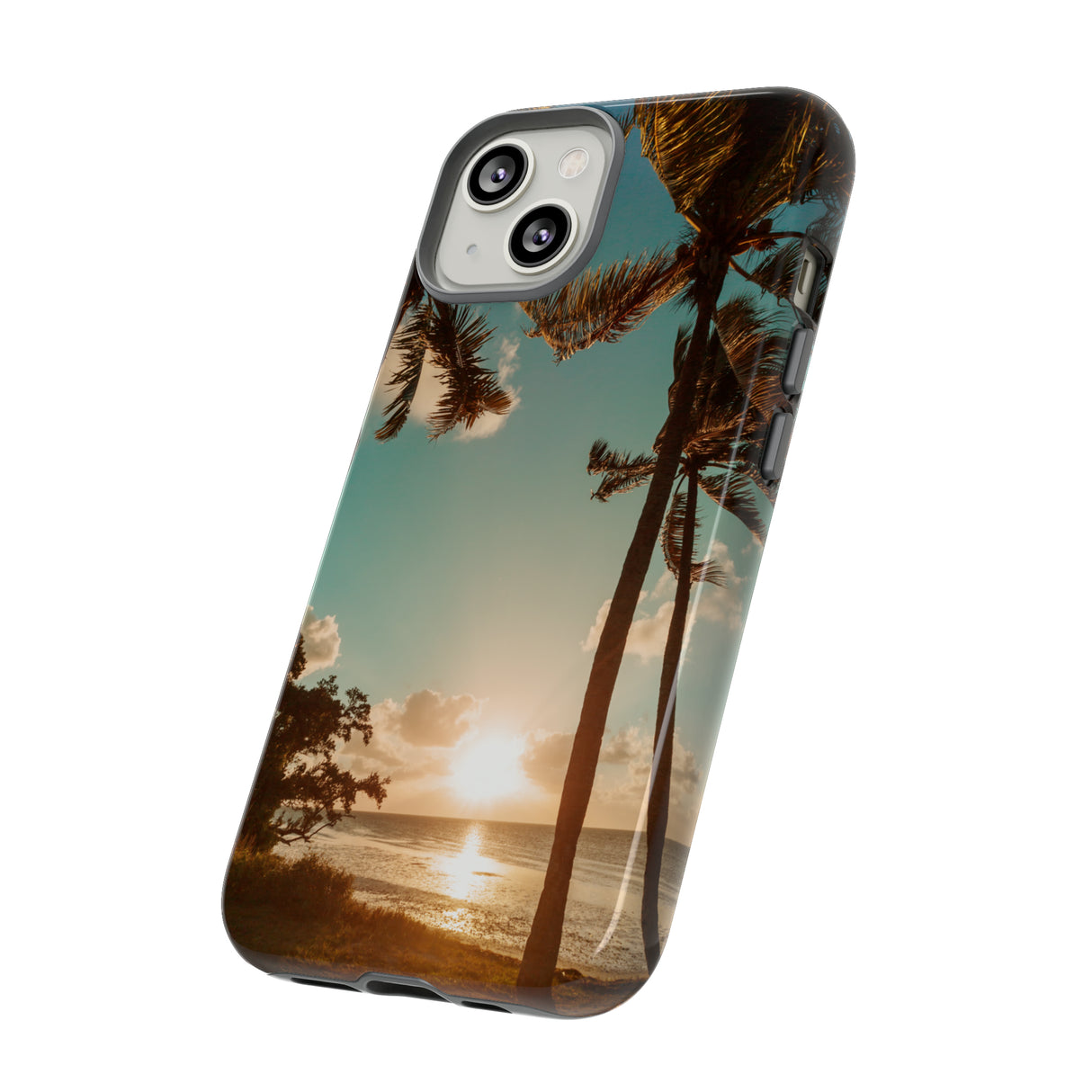 Sundown Palmtrees - Protective Phone Case