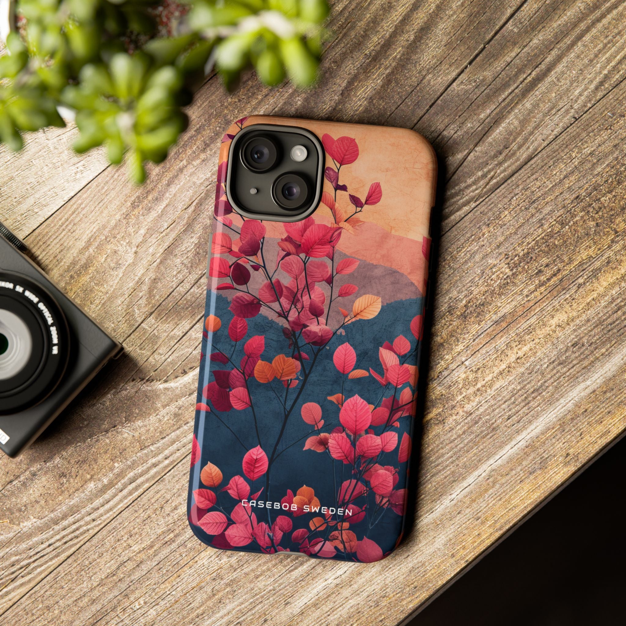 Vibrant Floral Harmony iPhone 15 - Tough Phone Case