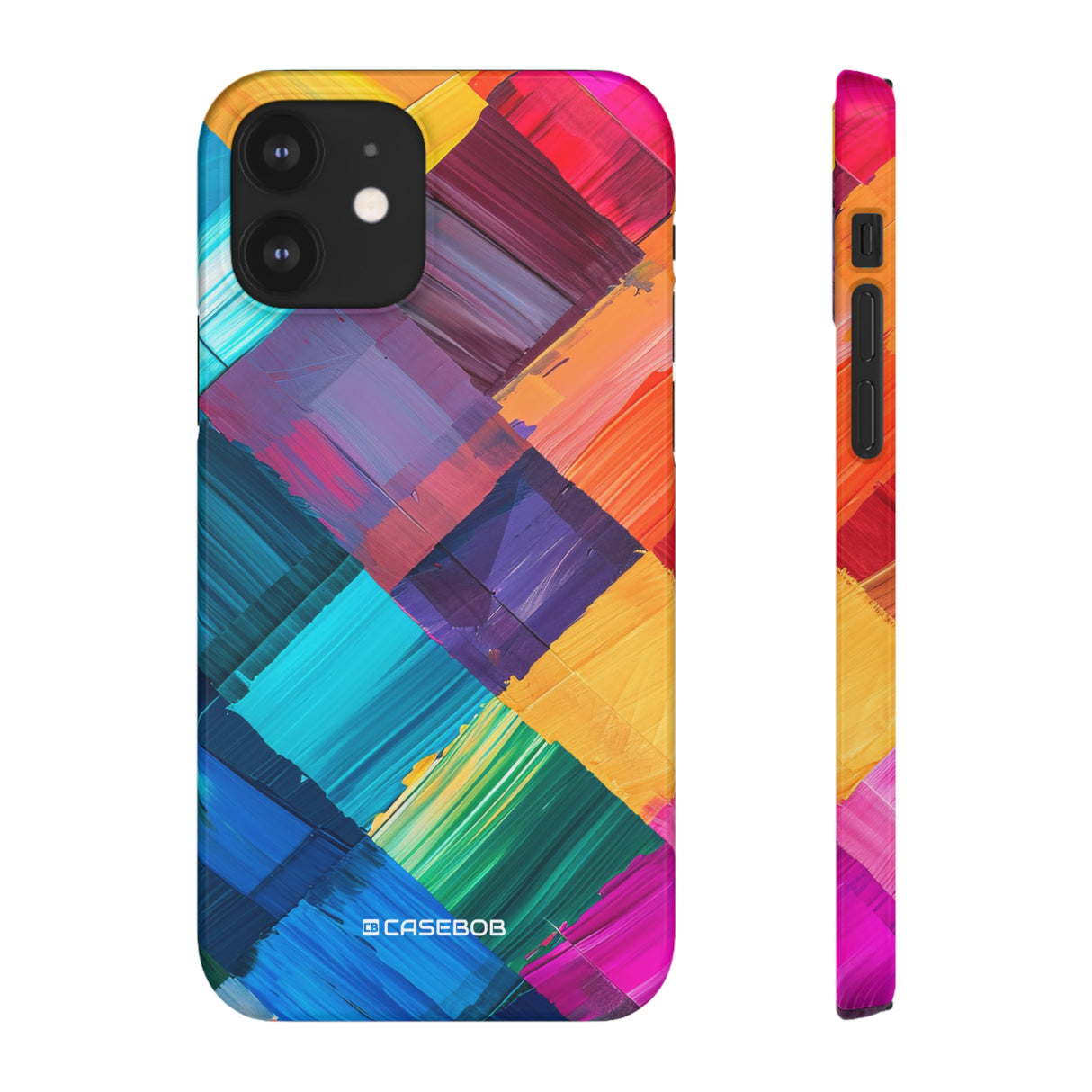 Pantone Spectrum-Muster | Handyhülle für iPhone (Slim Case)