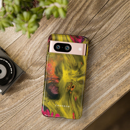 Yellow Ink Art - Protective Phone Case