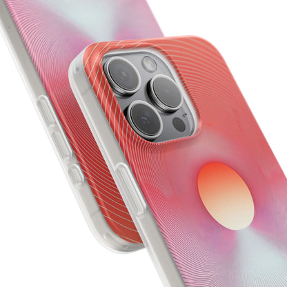 Orange Portal iPhone 15 Pro Max Case - Soft