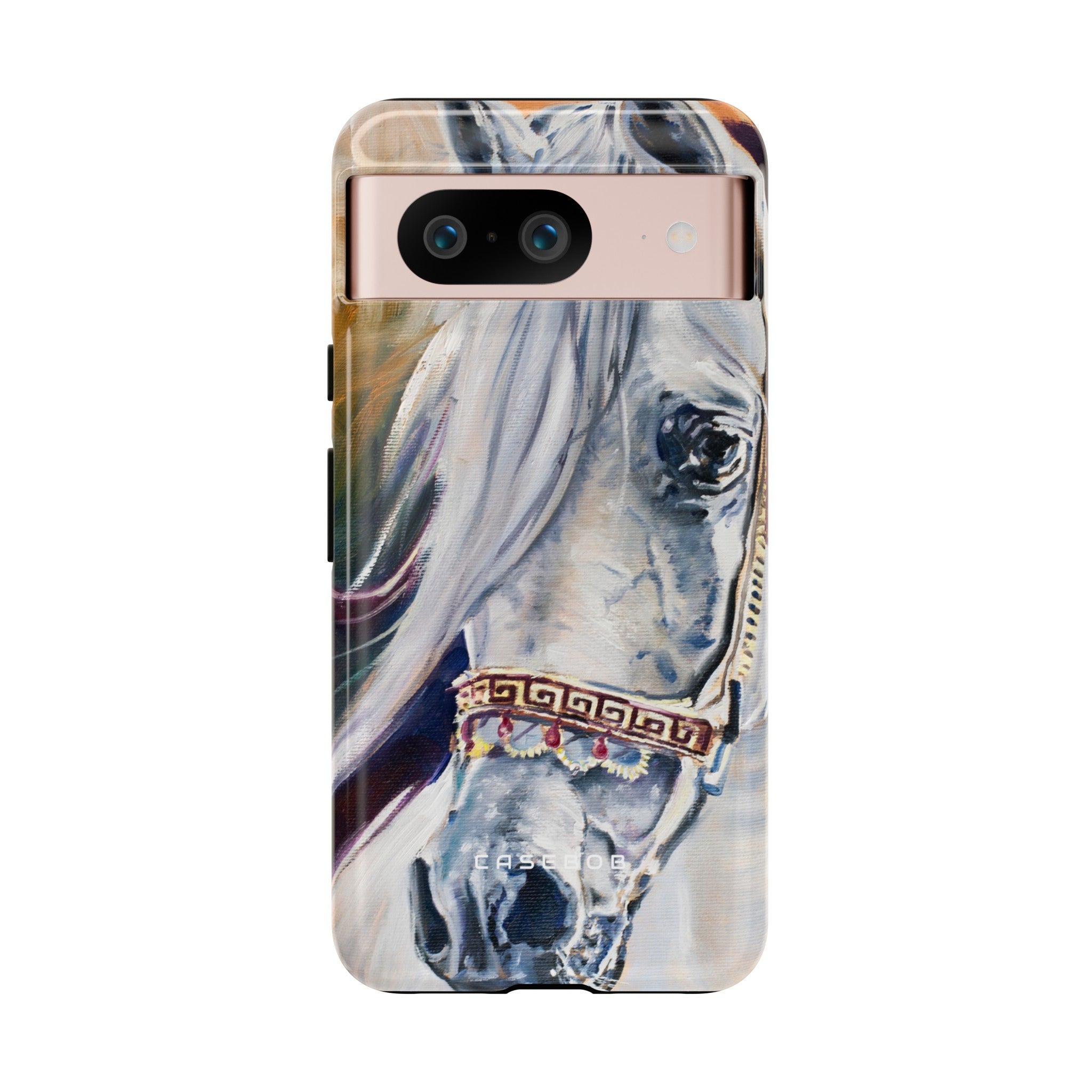 White Arabian - Protective Phone Case