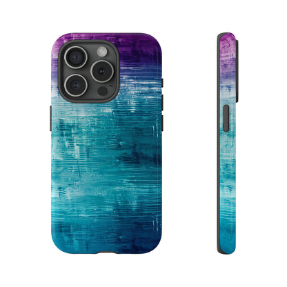 AI Fusion: Metallic Gradient - Protective Phone Case