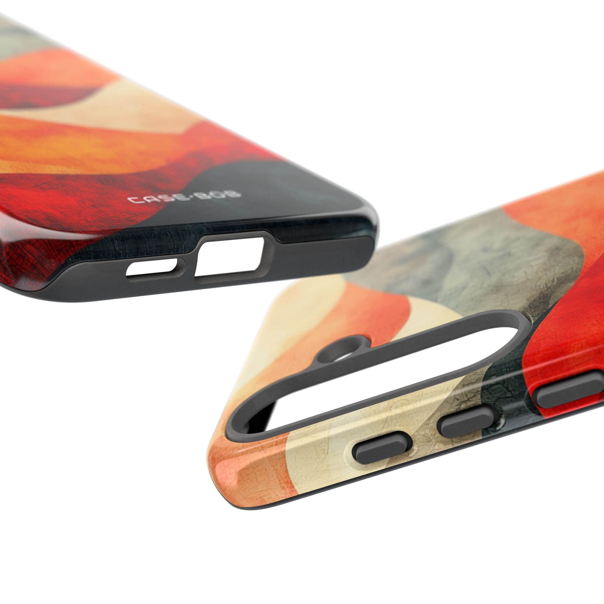 Cracked Wave Sunset Samsung S25 Plus Case - Tough