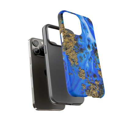 Blue River Ink Art iPhone Case (Protective) Phone Case