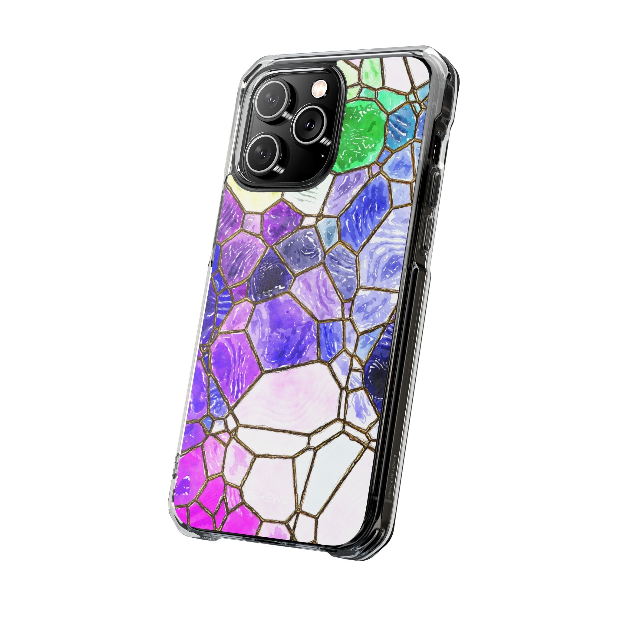 Colorful Glass Mosaic iPhone Case - Impact
