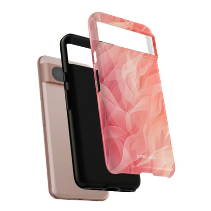 Peach Wave Drift Google Pixel 8 Case - Tough