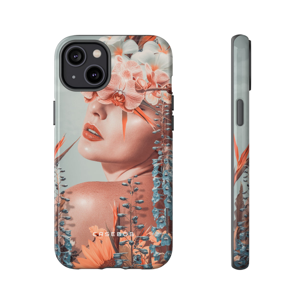 Contemporary Flowers - Protective Phone Case