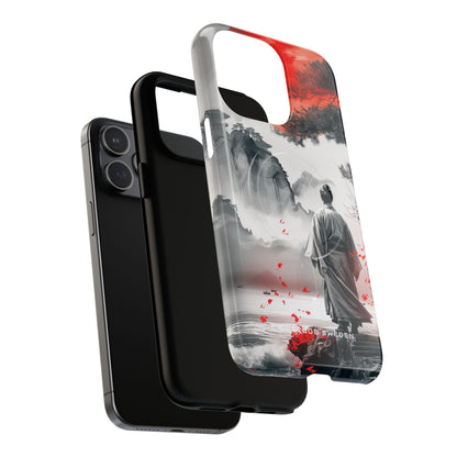 Zen Harmony: Japanese Serenity in Motion iPhone 15 | Tough+ Phone Case