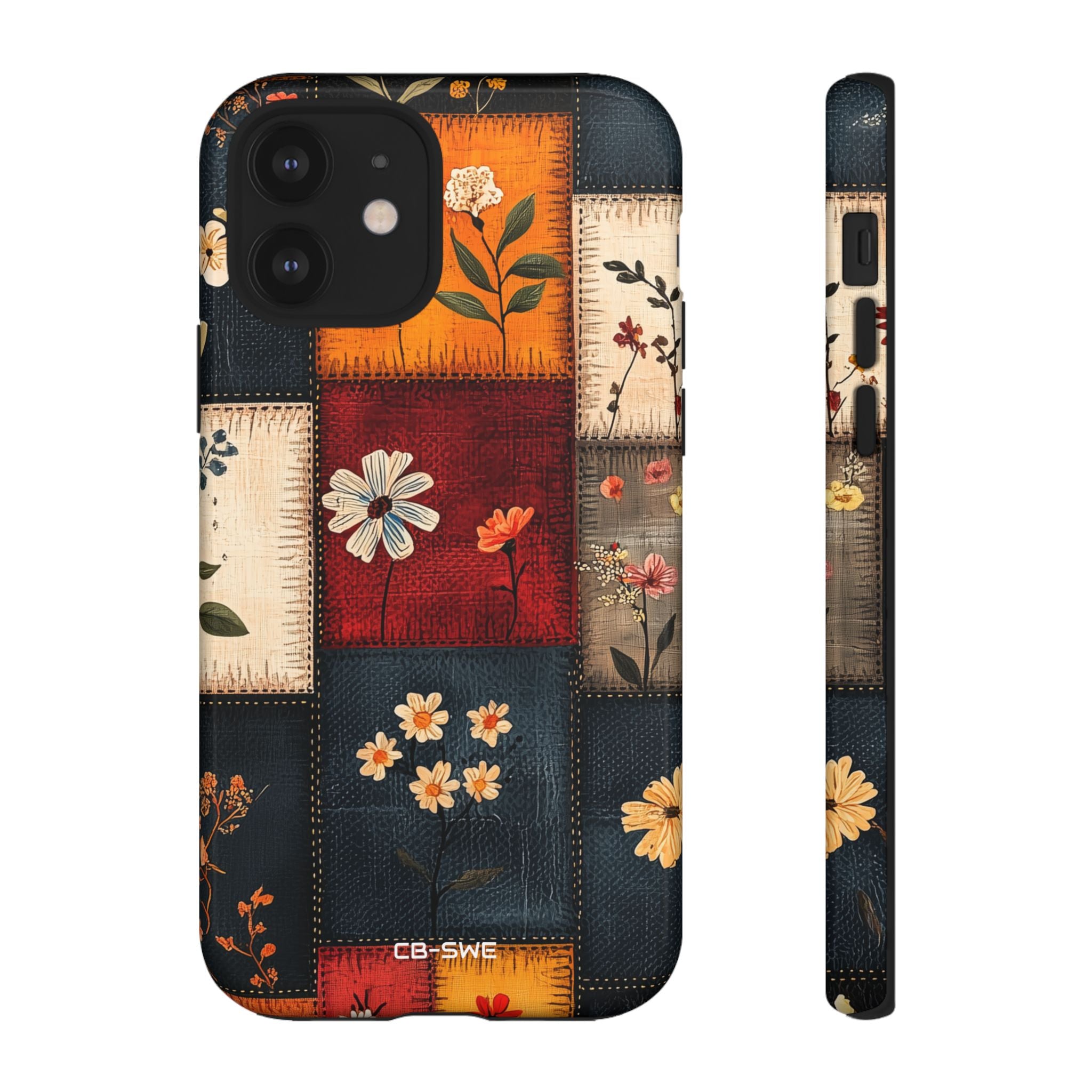 Floral Patches Bloom - iPhone Case