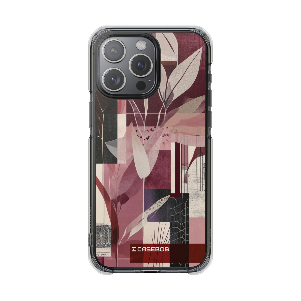 Marsala  Showcase | Phone Case for iPhone (Clear Impact Case - Magnetic)