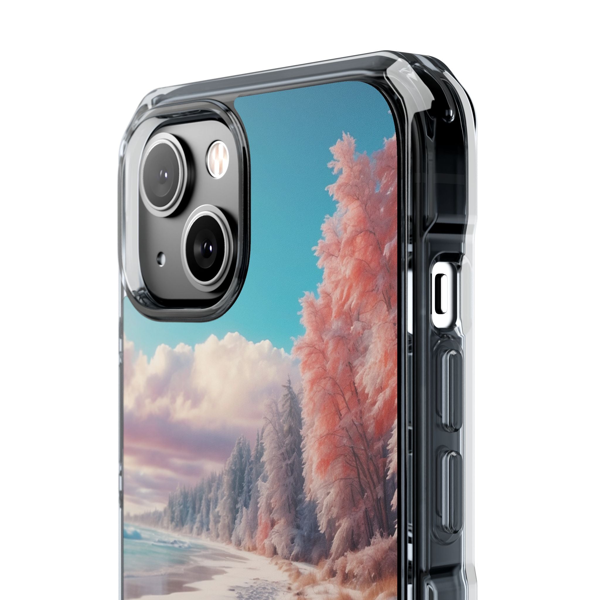 Snowy Footprints iPhone 14 Case - Impact