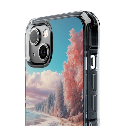 Snowy Footprints iPhone 14 Case - Impact