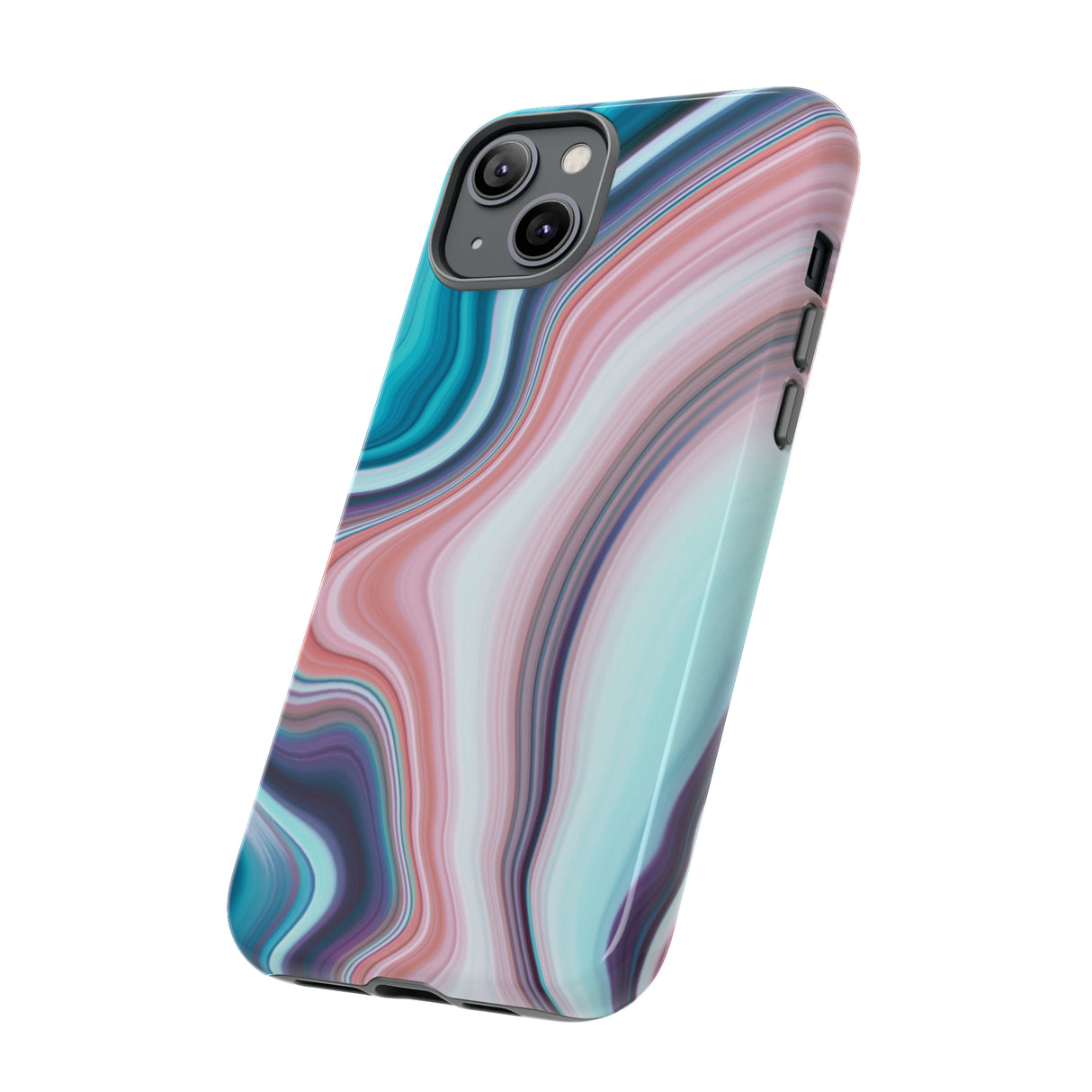 Pink Swirls - Protective Phone Case