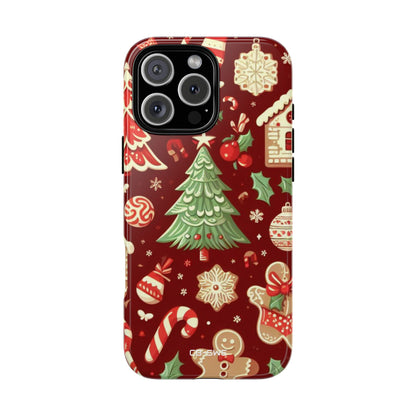 Gingerbread Smiles Shine - iPhone Case