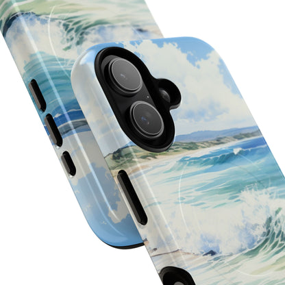 Foamy Wave Breeze iPhone 17 Case - Tough+