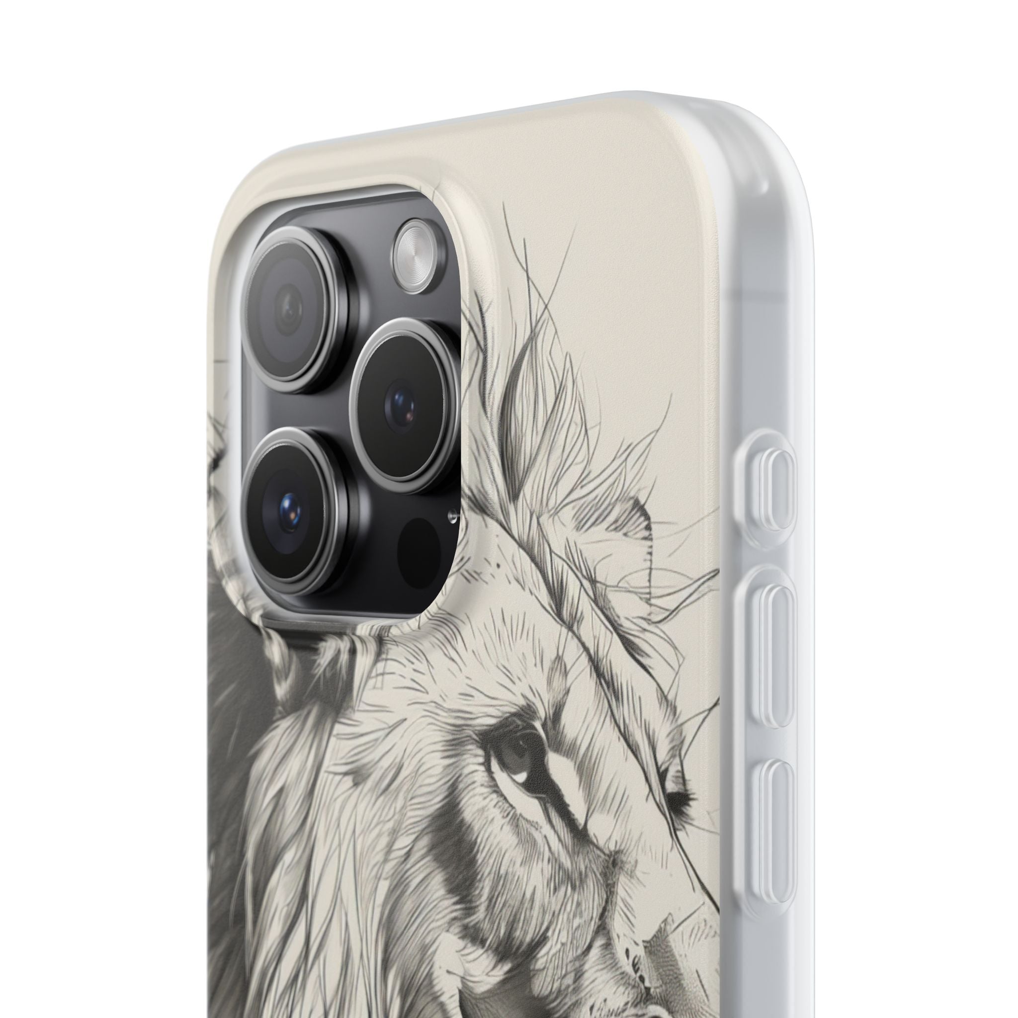 Lion Flow iPhone 15 Pro Case - Soft