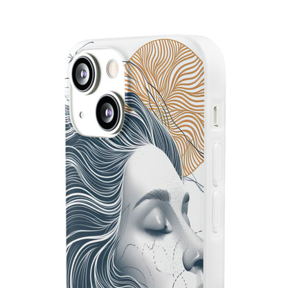 Serene Abstraction | Flexible Phone Case for iPhone