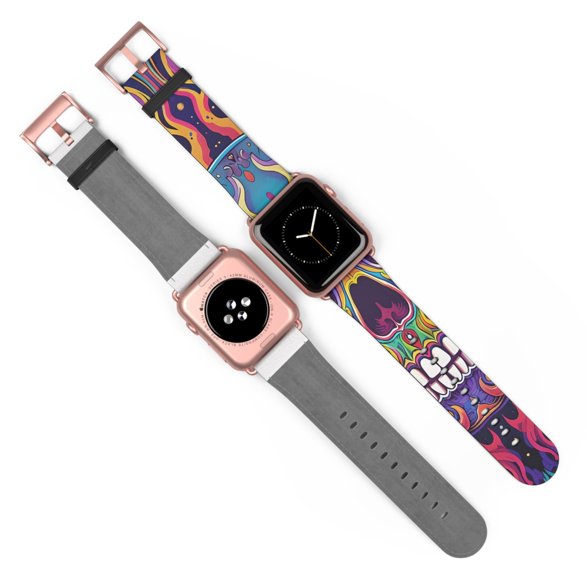 Psychedelic Skull - Watch Band