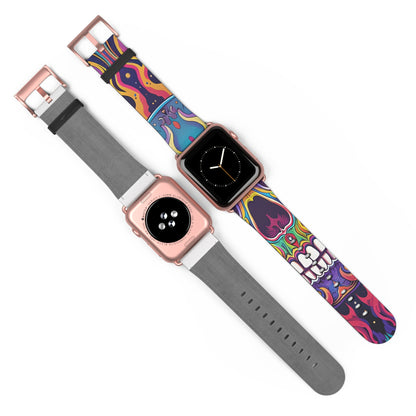 Psychedelic Skull - Watch Band