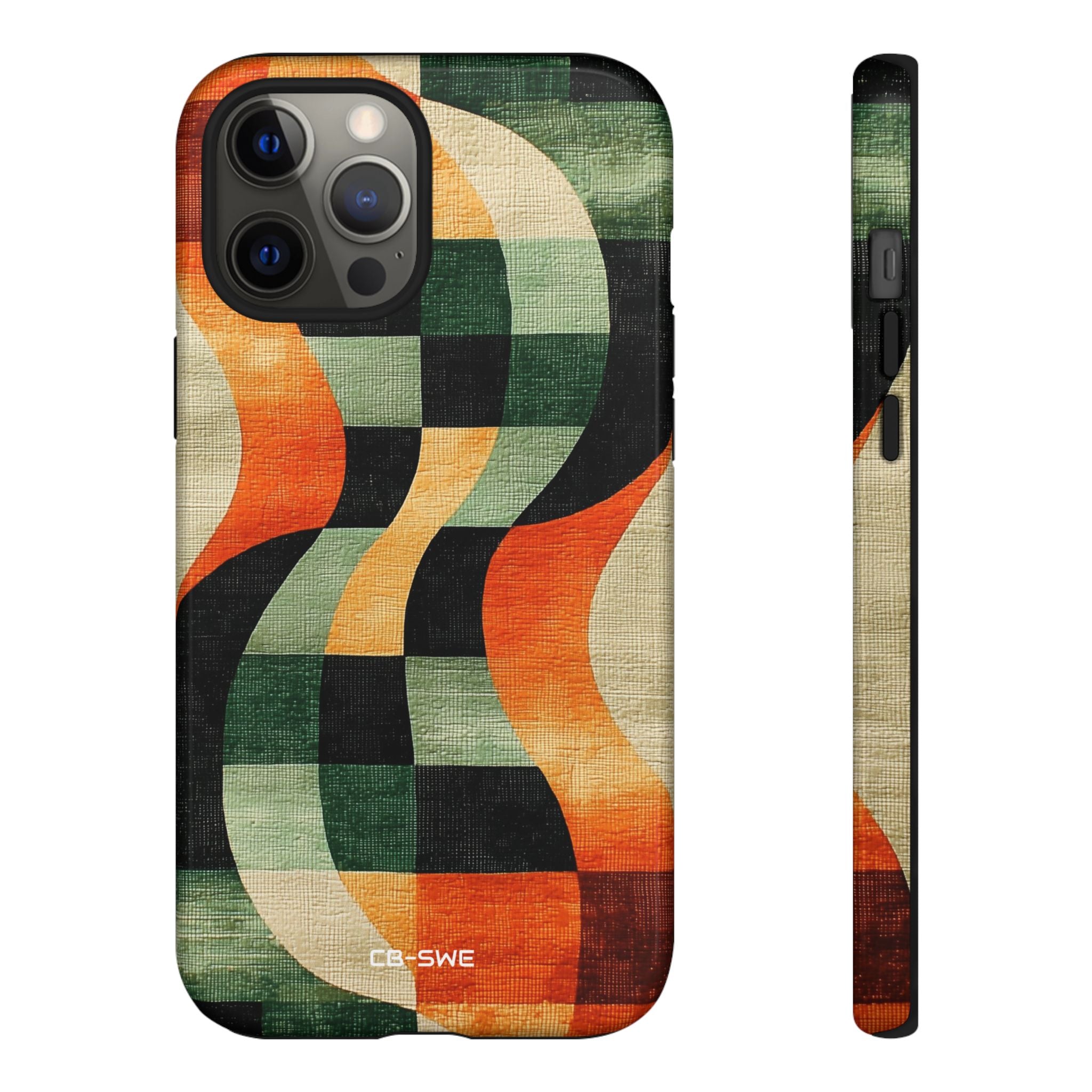 Curves Embrace Rhythm - iPhone Case