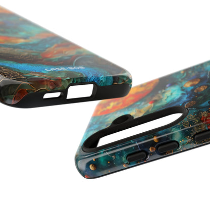 Celestial Ember Samsung S24 Case - Tough