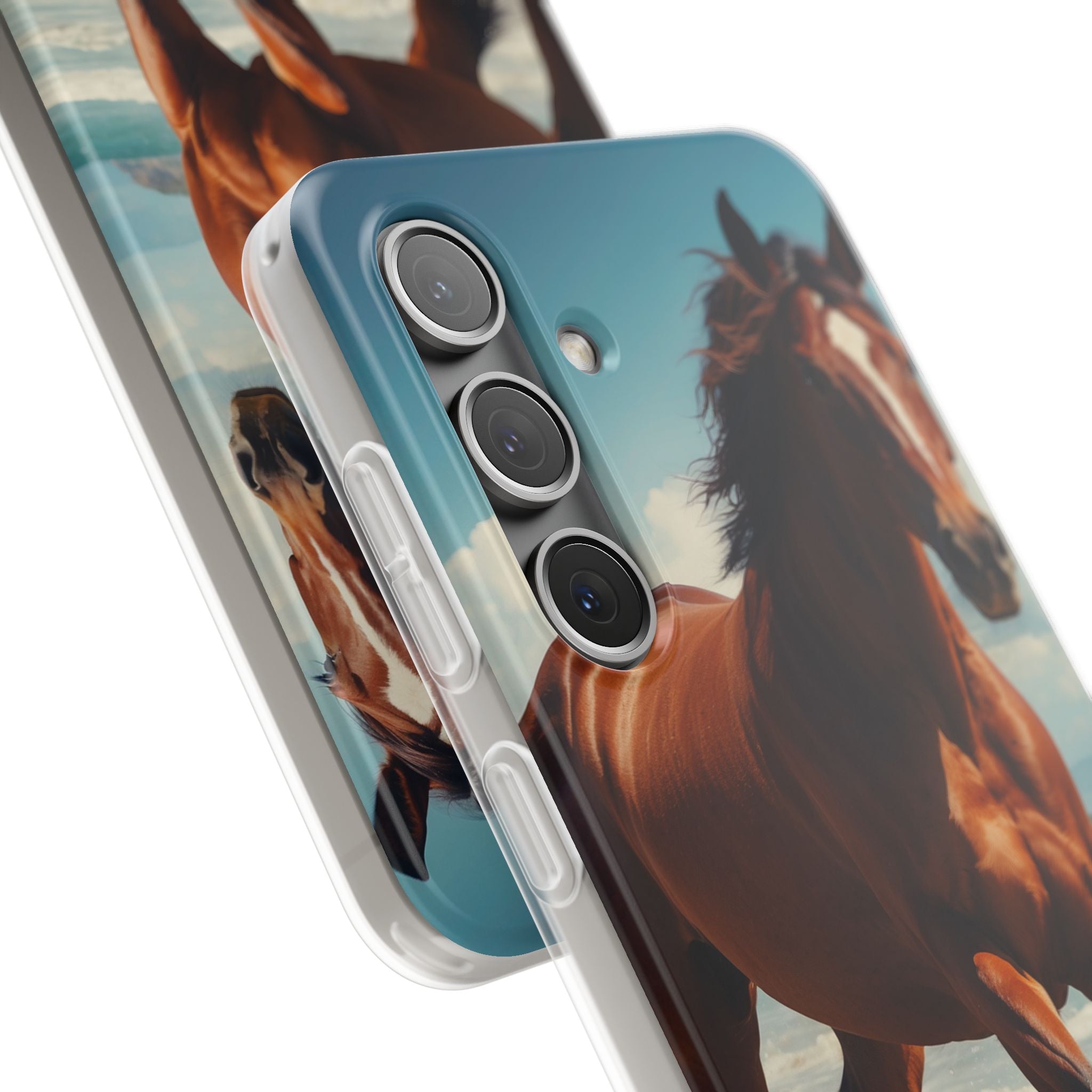Blazing Horse Samsung S24 Case - Soft
