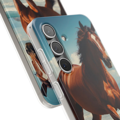 Blazing Horse Samsung S24 Case - Soft