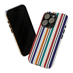 Modern Stripe Line - Protective Phone Case