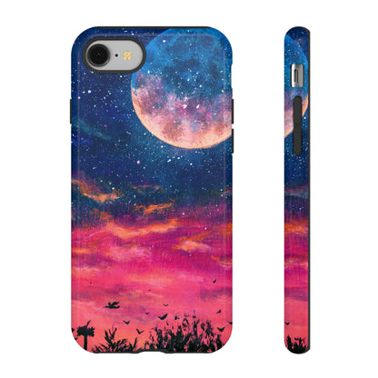 Oil painting - Big Planet - Protective Phone Case