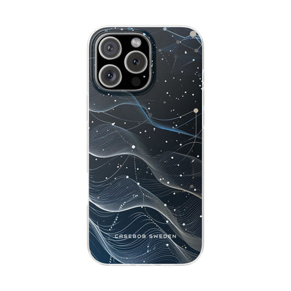 Gradient Neural Waves iPhone 16 - Flexi Phone Case