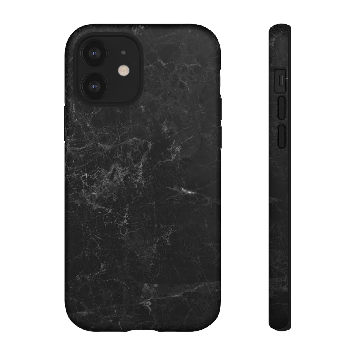 Black Marble - Protective Phone Case