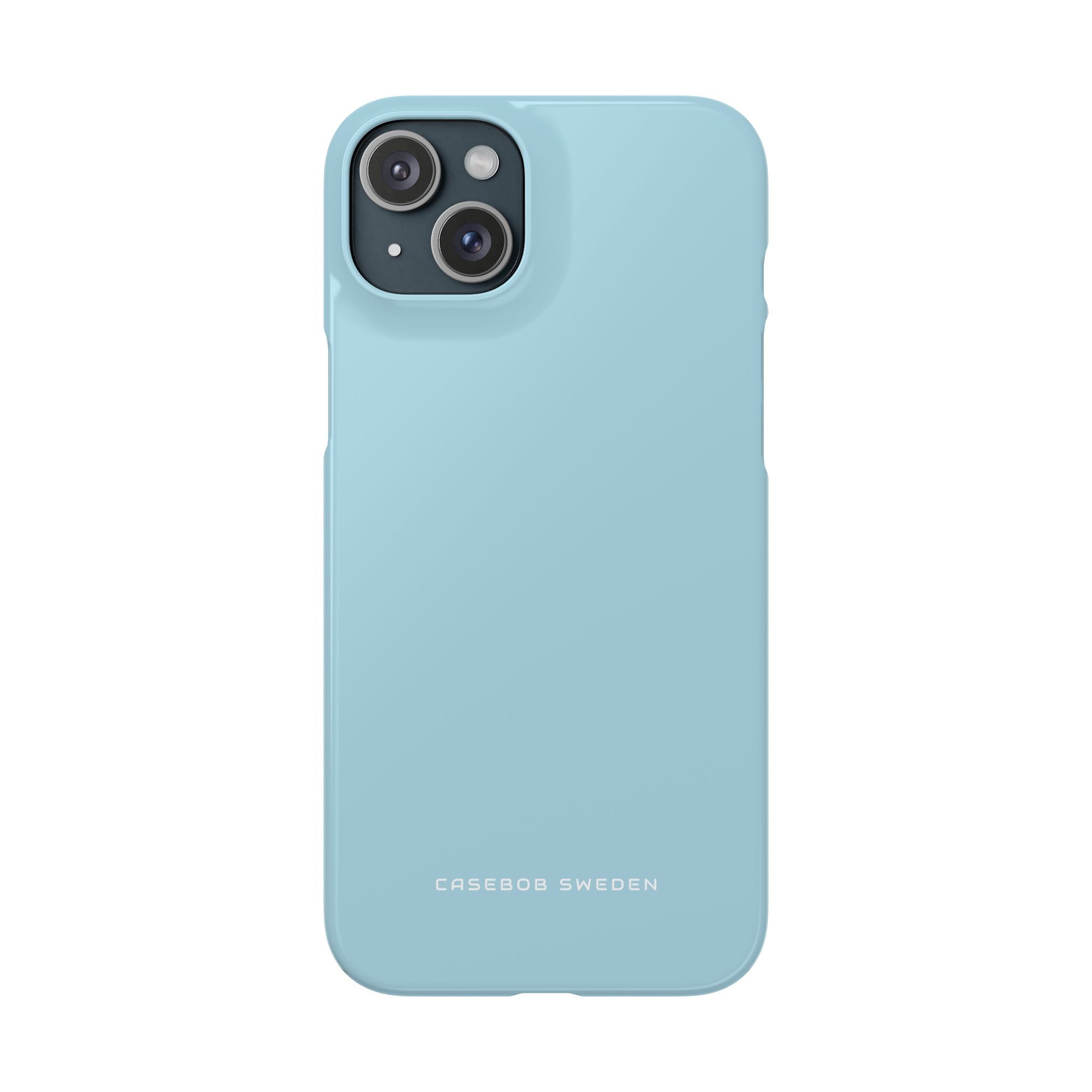 Light Blue iPhone 15 - Slim Phone Case