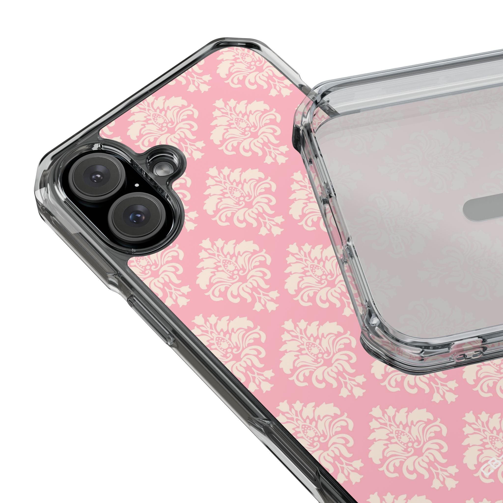 Pastel Damask Elegance iPhone Case - Impact