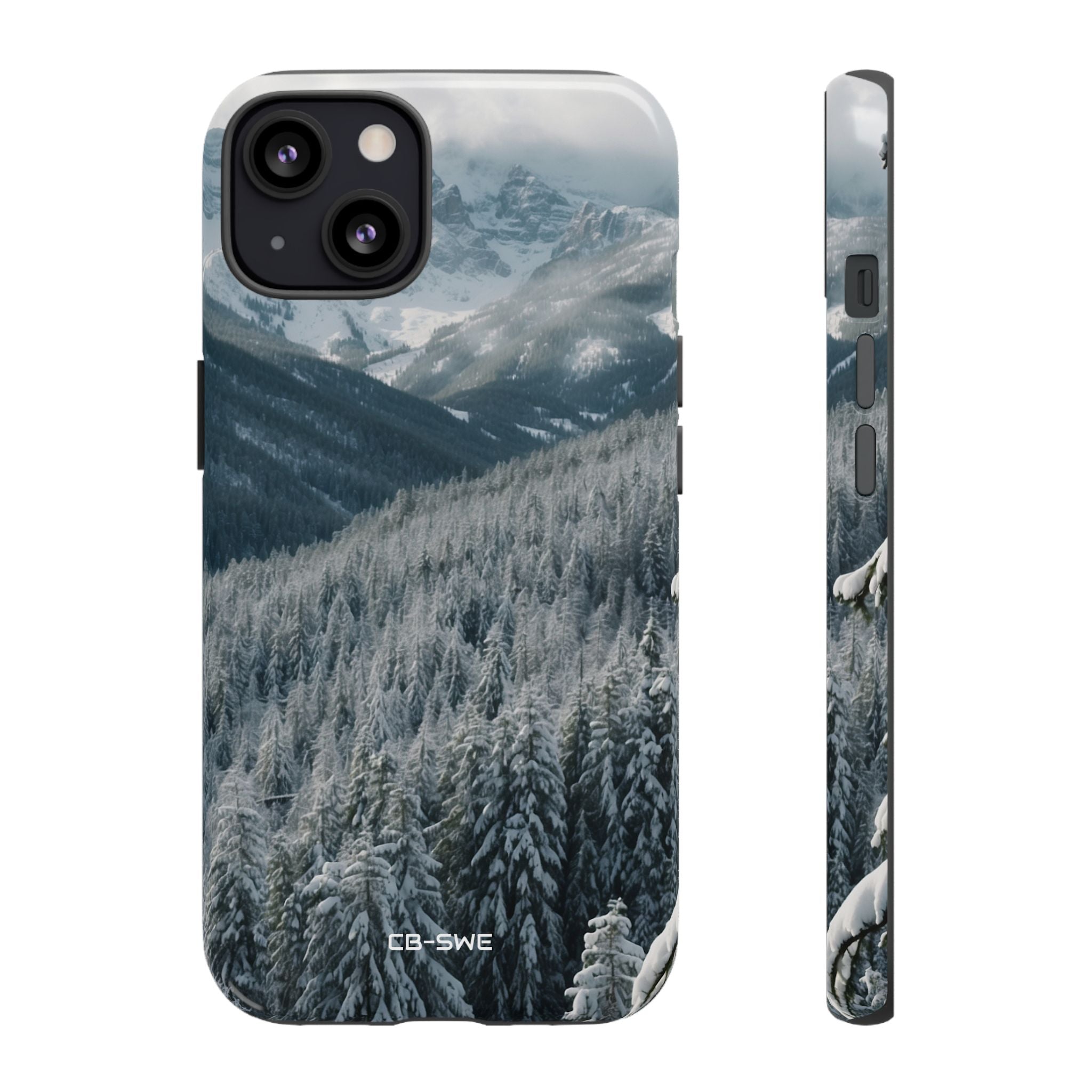Snow Covers Peaks - iPhone Case