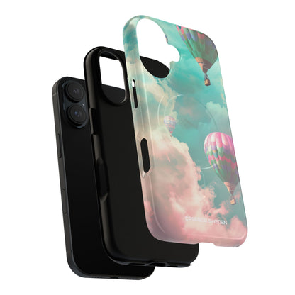 Pastel Balloon Adventure - Tough + MagSafe® iPhone 16 Phone Case